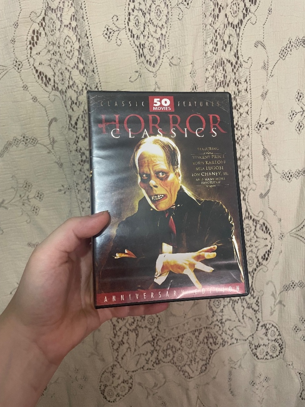 Horror Classics 50 Movie Pack DVD collection
